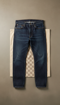 Men's Relaxed Fit Japanese Denim With Monogrammed Dust Bag