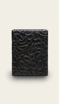 Matte Black Embossed Denim Presentation Box