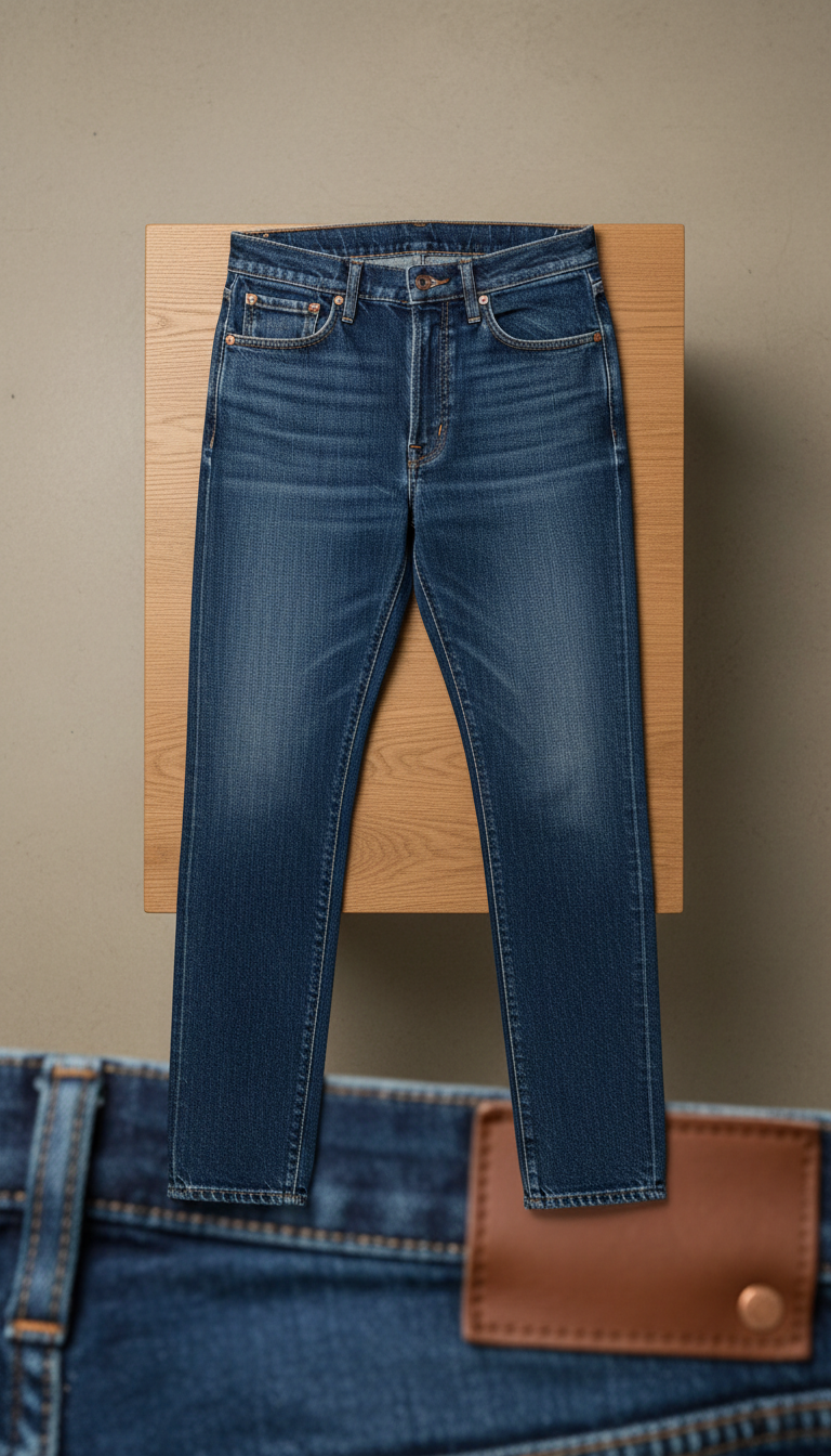 Women's Classic Indigo Straight-Leg Jeans